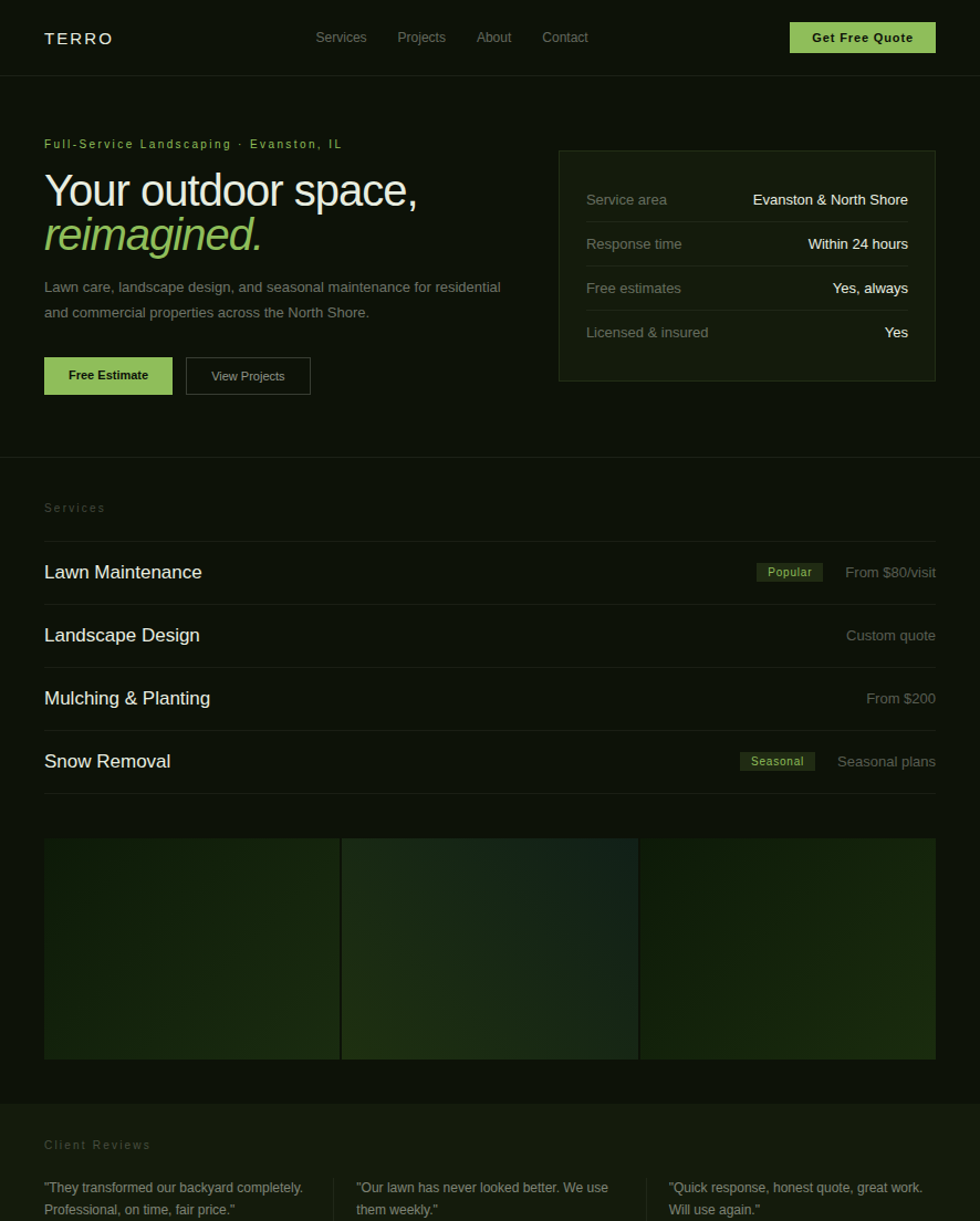 Terro Landscaping