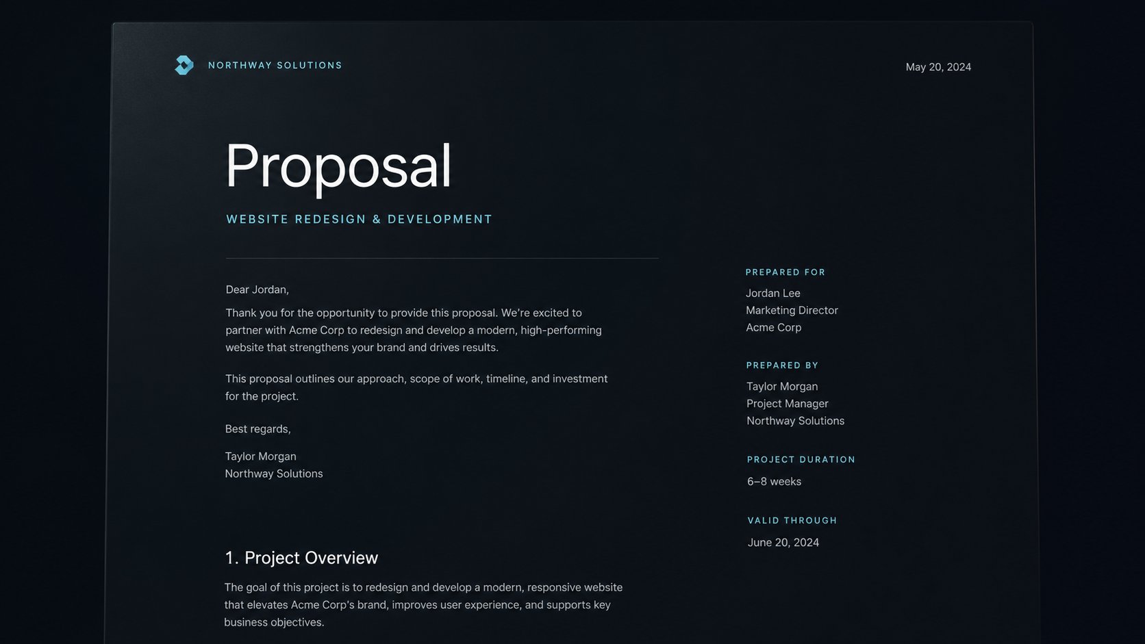 Proposal